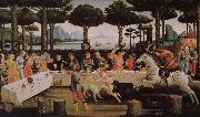 Sandro Botticelli Follow up sections of the story oil painting artist